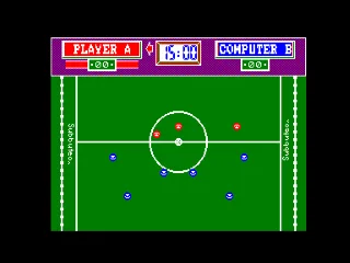 Subbuteo - The Computer Game — Amstrad CPC — скриншот