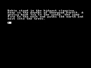 Robin of Sherlock — Amstrad CPC — скриншот