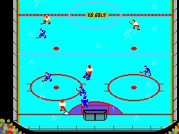 Championship Hockey (Europe) — Sega Master System — скриншот