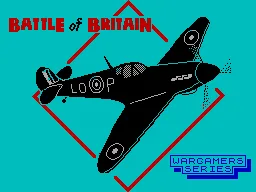 Battle of Britain — ZX Spectrum — скриншот