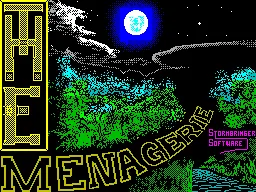 The Menagerie — ZX Spectrum — скриншот