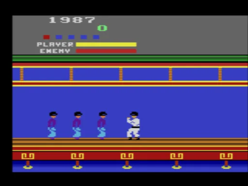 Kung-Fu Master (USA) — Atari 2600 — скриншот