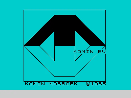 Komin Kasboek — ZX Spectrum — скриншот