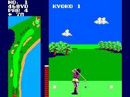 Great Golf (World) — Sega Master System — скриншот