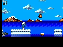 Schtroumpfs Autour du Monde, Les (Europe) (En,Fr,De,Es) — Sega Master System — скриншот