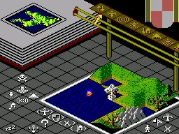 Populous (Europe, Brazil) (En) — Sega Master System — скриншот