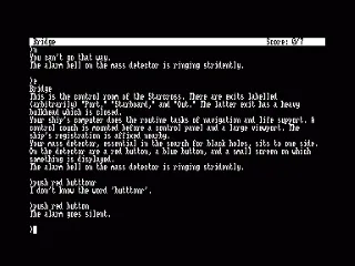 Starcross — Amstrad CPC — скриншот