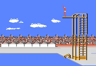 Summer Games (USA) — Atari 7800 — скриншот