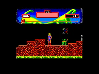 Vixen — Amstrad CPC — скриншот