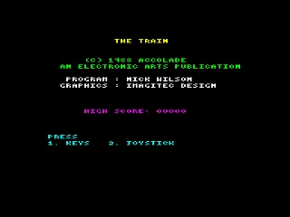 Train, The - Escape to Normandy — Amstrad CPC — скриншот