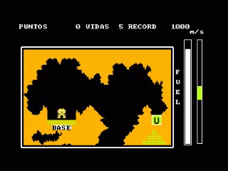 Uranium — Amstrad CPC — скриншот