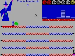 The Magic Shop — ZX Spectrum — скриншот