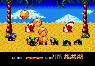 Aquatic Games Starring James Pond and the Aquabats, The (USA, Europe) — Sega Mega Drive — скриншот