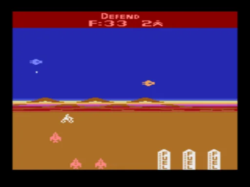 Mega Force (USA) — Atari 2600 — скриншот