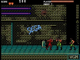 Running Battle (Europe, Brazil) (En) — Sega Master System — скриншот