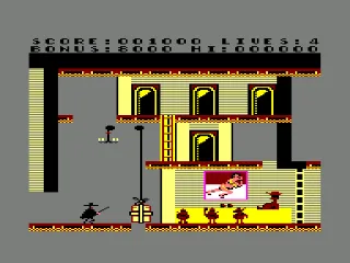Zorro — Amstrad CPC — скриншот