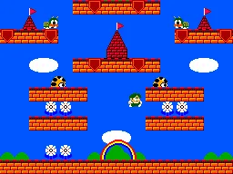 Rainbow Islands (Europe) — Sega Master System — скриншот