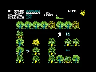 Paws — Amstrad CPC — скриншот