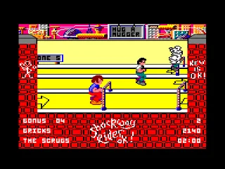 Shockway Rider — Amstrad CPC — скриншот