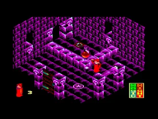 Warlock — Amstrad CPC — скриншот