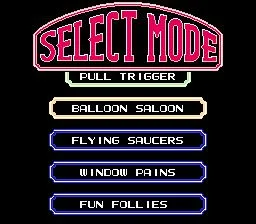 Barker Bill's Trick Shooting (USA) — Денди/Nintendo — скриншот