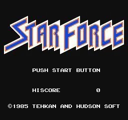 Star Force (USA) — Денди/Nintendo — скриншот
