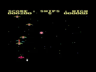 Battle Beyond the Stars — Amstrad CPC — скриншот