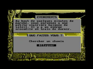 Tenebres — Amstrad CPC — скриншот