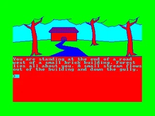 Very Big Cave Adventure, The — Amstrad CPC — скриншот