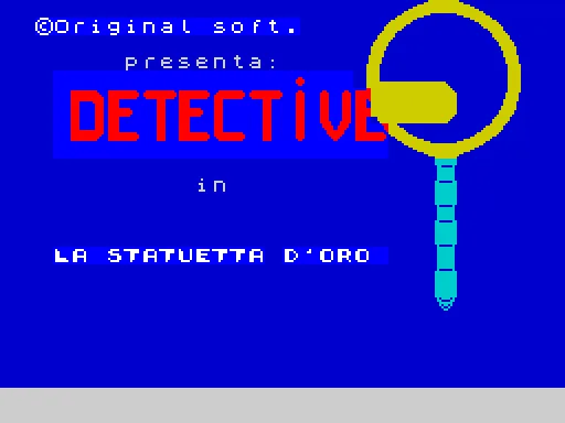 Detective — ZX Spectrum — скриншот