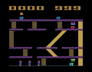 Miner 2049er - Starring Bounty Bob (USA) — Atari 2600 — скриншот