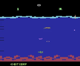 O Monstro Marinho (Europe) — Atari 2600 — скриншот