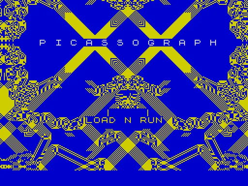 Picassograph — ZX Spectrum — скриншот