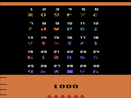 IQ 180 (USA) — Atari 2600 — скриншот