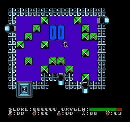 Dash Galaxy in the Alien Asylum (USA) — Денди/Nintendo — скриншот