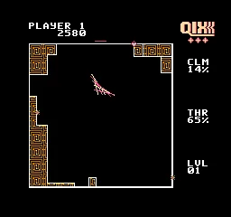 QIX (USA) — Денди/Nintendo — скриншот