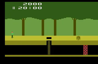 Pitfall! - Pitfall Harry's Jungle Adventure (USA) — Atari 2600 — скриншот