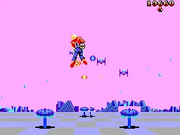 Space Harrier 3D (Japan) (En) — Sega Master System — скриншот