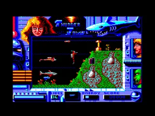 Thunder Jaws — Amstrad CPC — скриншот
