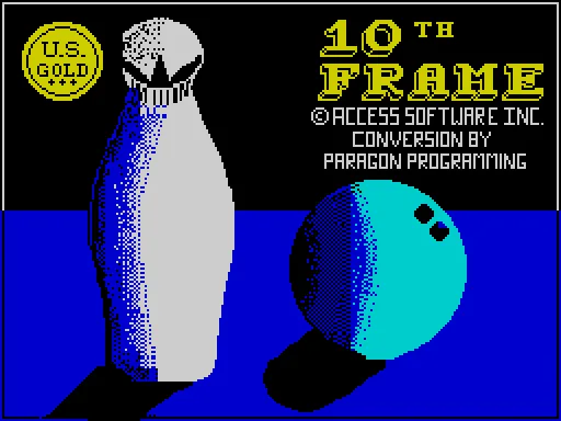 10th Frame — ZX Spectrum — скриншот