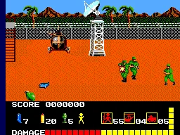 Operation Wolf (Europe, Brazil) (En) — Sega Master System — скриншот