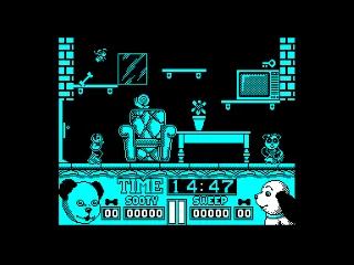 Sooty and Sweep — Amstrad CPC — скриншот