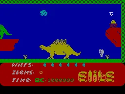 Kokotoni Wilf — ZX Spectrum — скриншот