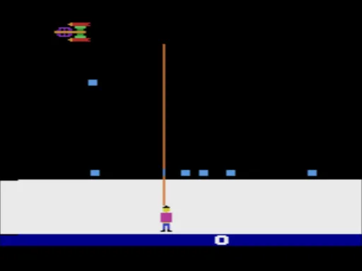 Glacier Patrol (USA) — Atari 2600 — скриншот
