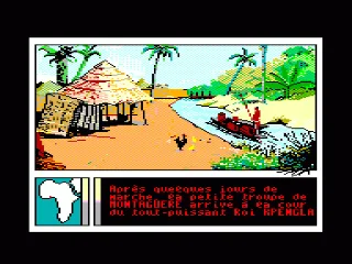 Passagers du Vent 2 — Amstrad CPC — скриншот