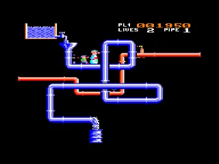 Super Pipeline II — Amstrad CPC — скриншот