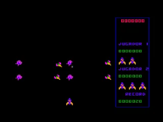 Plaga Galactica, La — Amstrad CPC — скриншот
