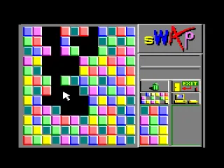 Swap — Amstrad CPC — скриншот
