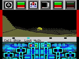 Koronis Rift — ZX Spectrum — скриншот