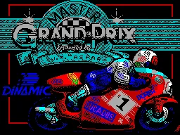 Aspar GP Master — ZX Spectrum — скриншот